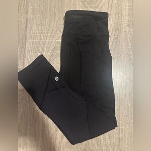 Lululemon Athletica Black Cropped Pants